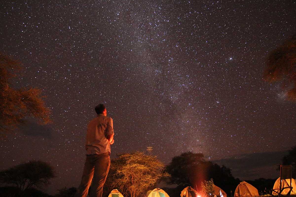 Tanzania night sky