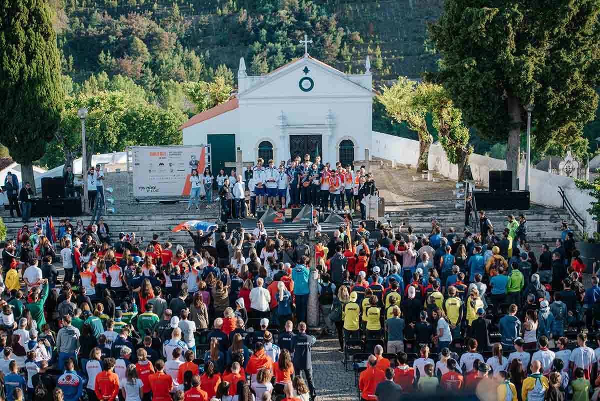 Podium in Portugal