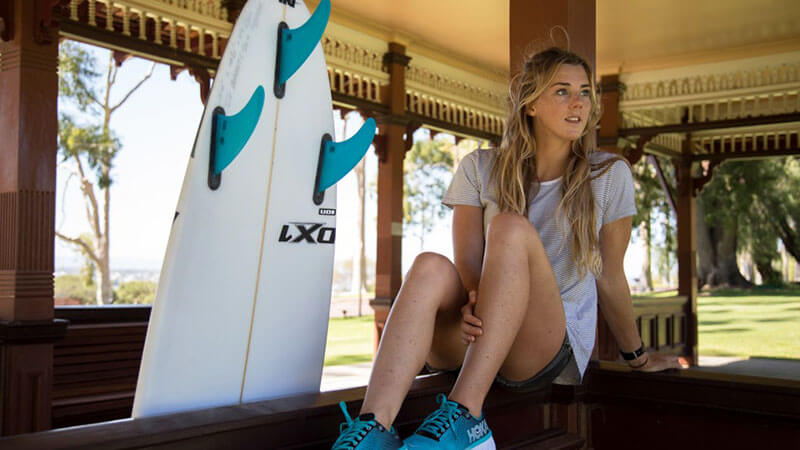 How running helped Lucy Campbell surf like a pro