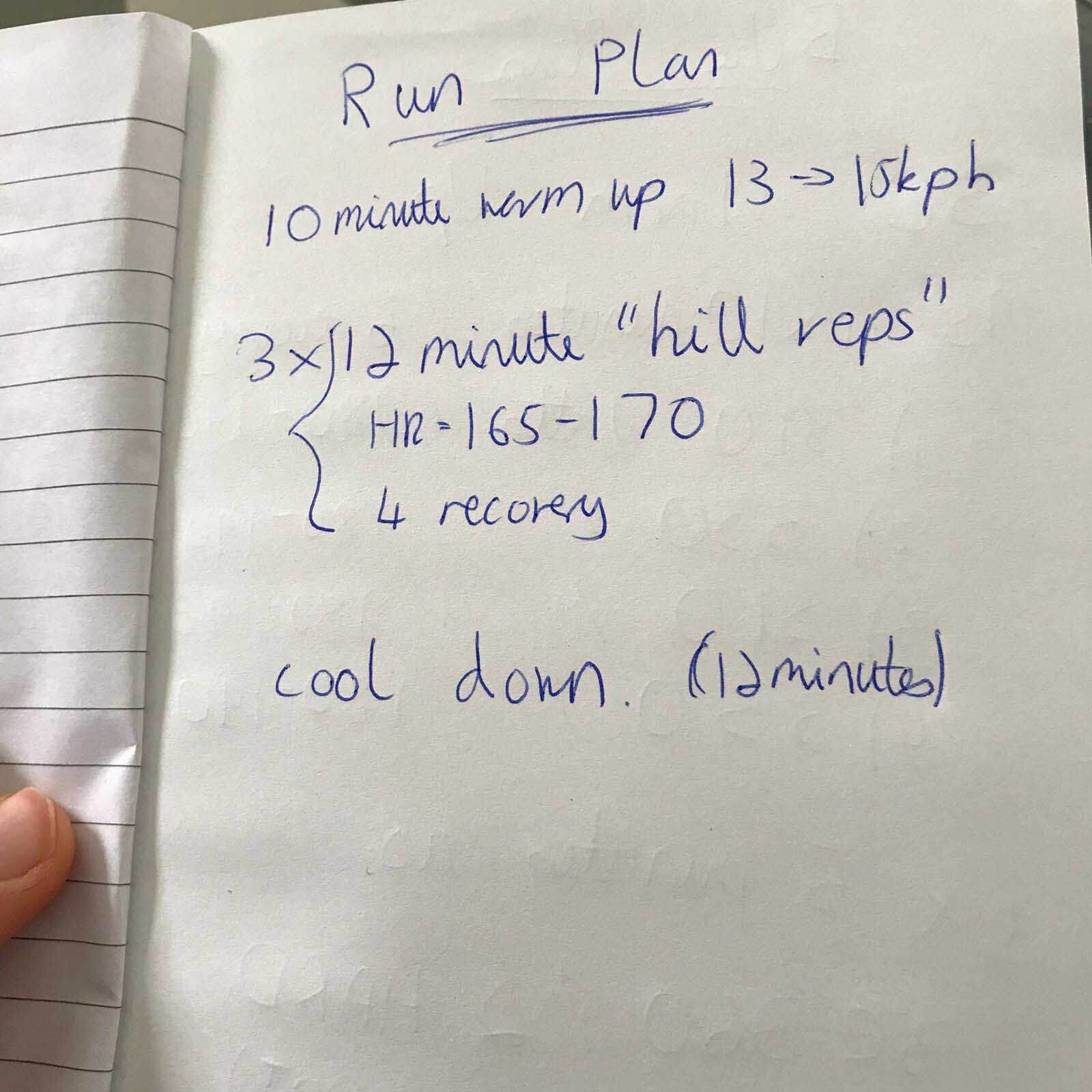 Running training plan for HOKA athlete David McNamee